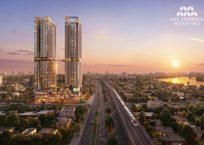 Phối cảnh The Emerald Boulevard (4)